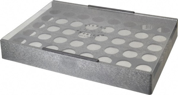 Sierra American Multi-Systems SAER-32-40 40 Collet, ER32 Plastic Collet Rack and Tray