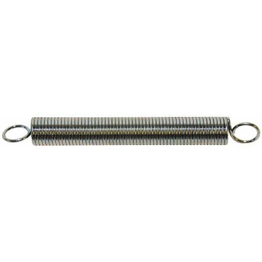 Gardner Spring E37C Extension Spring 0.375" OD, 9.54 lb Max Load, 2.49" Extended Length, 0.0475" Wire Dia, Cross-Over