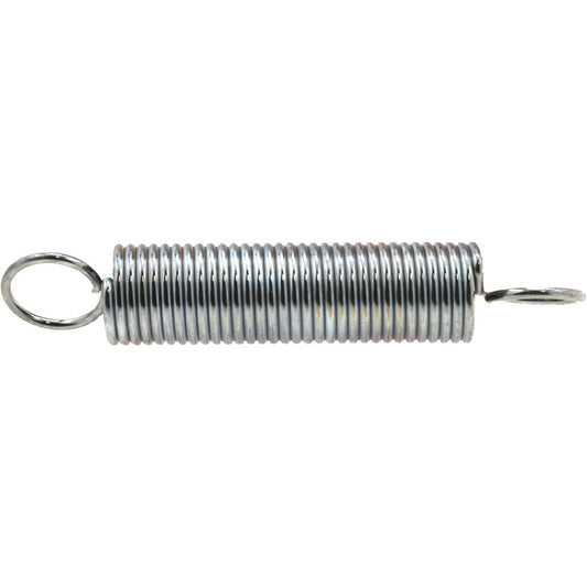Gardner Spring E43C Extension Spring 0.437" OD, 8 lb Max Load, 4.2" Extended Length, 0.0475" Wire Dia, Cross-Over