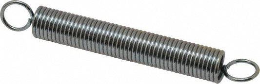 Gardner Spring V6C Extension Spring 0.5" OD, 16.71 lb Max Load, 6.15" Extended Length, 0.0625" Wire Dia