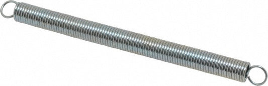 Gardner Spring V10C Extension Spring 0.28" OD, 5.29 lb Max Load, 6.9" Extended Length, 0.0348" Wire Dia