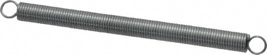 Gardner Spring V24C Extension Spring 0.43" OD, 11.99 lb Max Load, 9.12" Extended Length, 0.054" Wire Dia