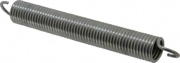Gardner Spring V35C Extension Spring 0.96" OD, 51.56 lb Max Load, 11.74" Extended Length, 0.1205" Wire Dia