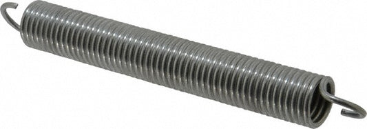 Gardner Spring V35C Extension Spring 0.96" OD, 51.56 lb Max Load, 11.74" Extended Length, 0.1205" Wire Dia