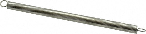Gardner Spring V41C Extension Spring 0.43" OD, 11.99 lb Max Load, 13.21" Extended Length, 0.054" Wire Dia