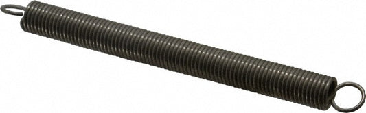 Gardner Spring V23C-SS Extension Spring 0.5" OD, 16.7 lb Max Load, 10.52" Extended Length, 0.0625" Wire Dia
