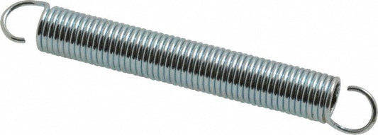 Gardner Spring 37056G Extension Spring 3/8" OD, 10 lb Max Load, 5-3/4" Extended Length, 0.045" Wire Dia
