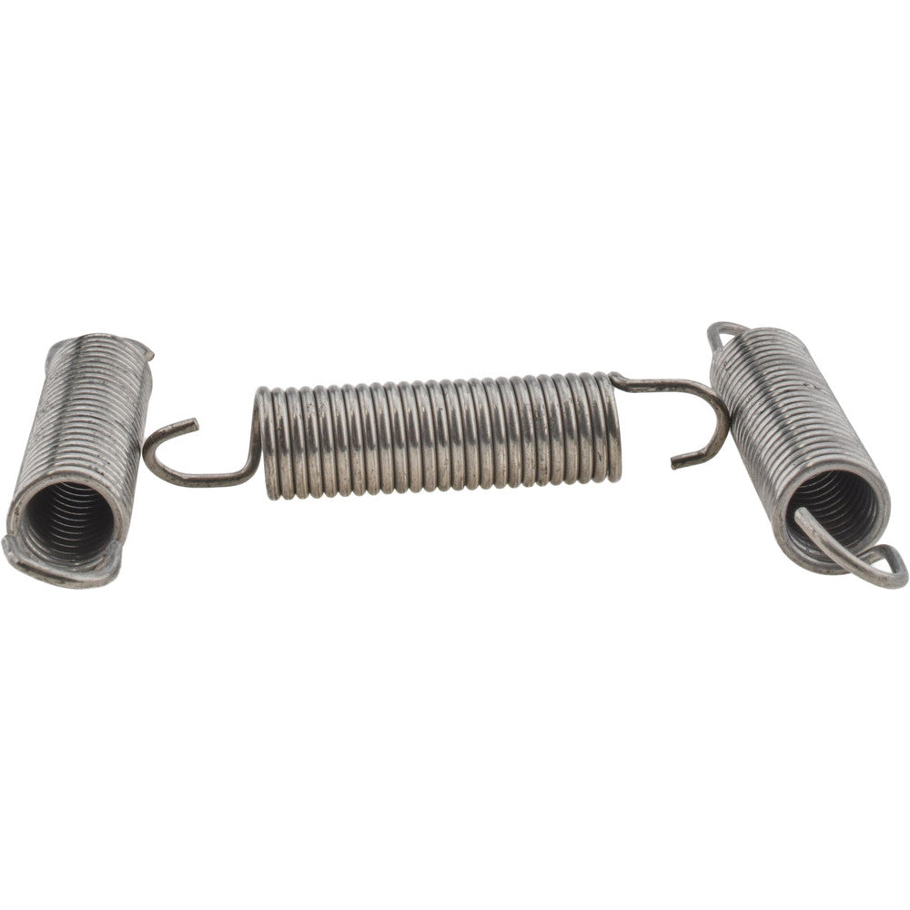 Gardner Spring 37073GS Extension Spring 1/2" OD, 16.52 lb Max Load, 4.06" Extended Length, 0.063" Wire Dia