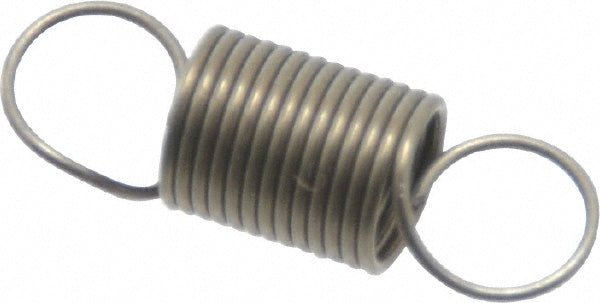 Gardner Spring GE0240-022-0750 Extension Spring 0.24" OD, 1.53" Extended Length, 0.022" Wire Dia