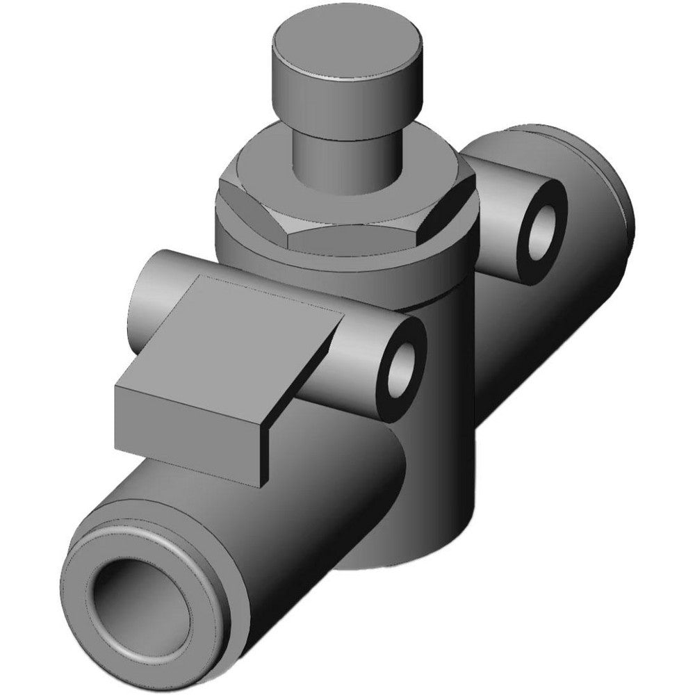 SMC Pneumatics AS3002F-08 Air Flow Control Valve In-Line, Tube, 8mm Tube OD