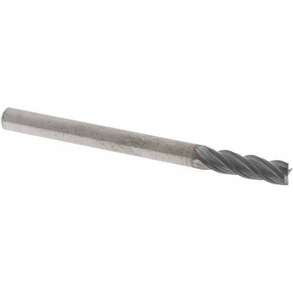 OSG HP441-1575 Square End Mill 0.1575'' Dia, 0.5512'' LOC, 4 Flutes, Solid Carbide