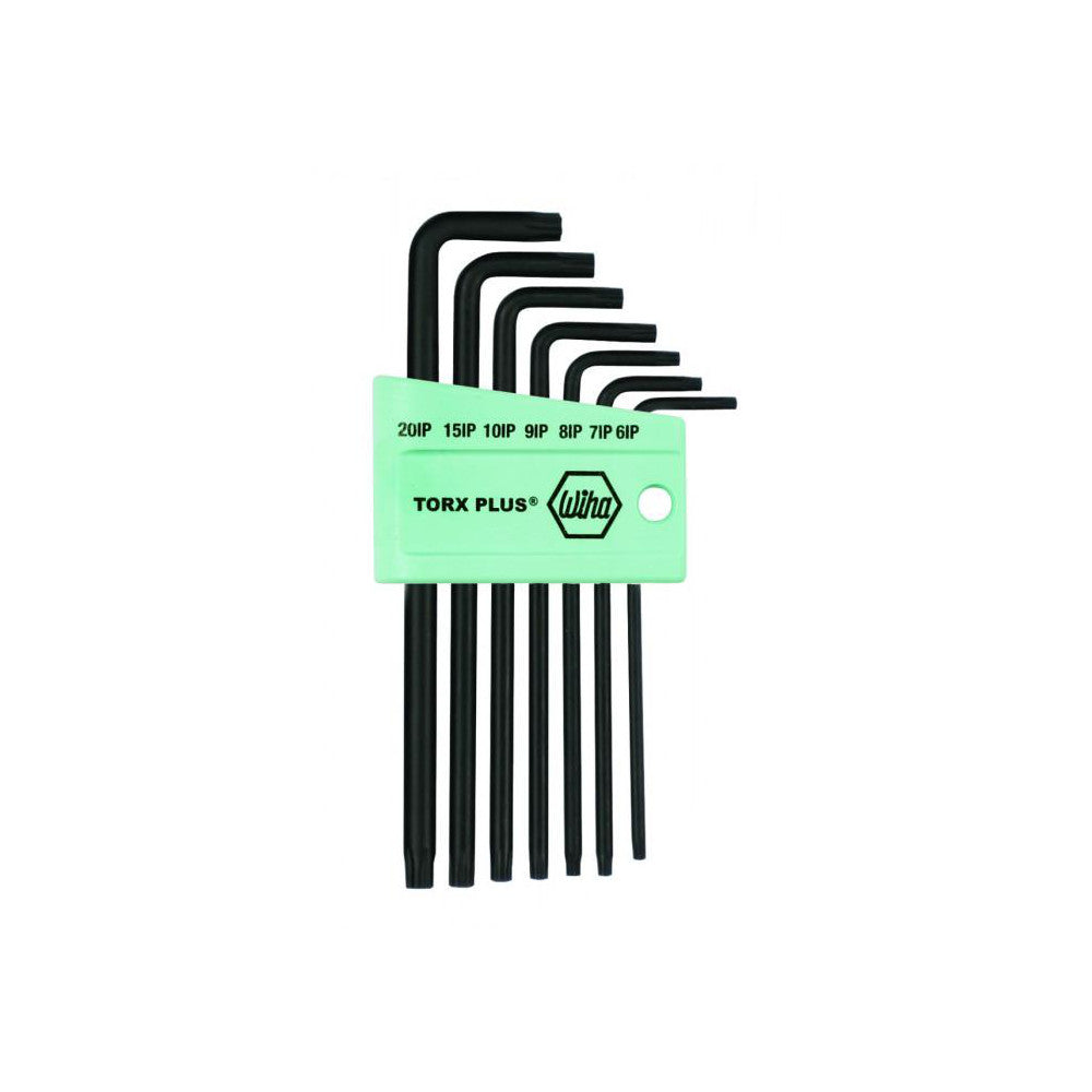 Wiha 36690 Torx Plus Key Set 7 Pc, L-Handle, IP6 to IP20