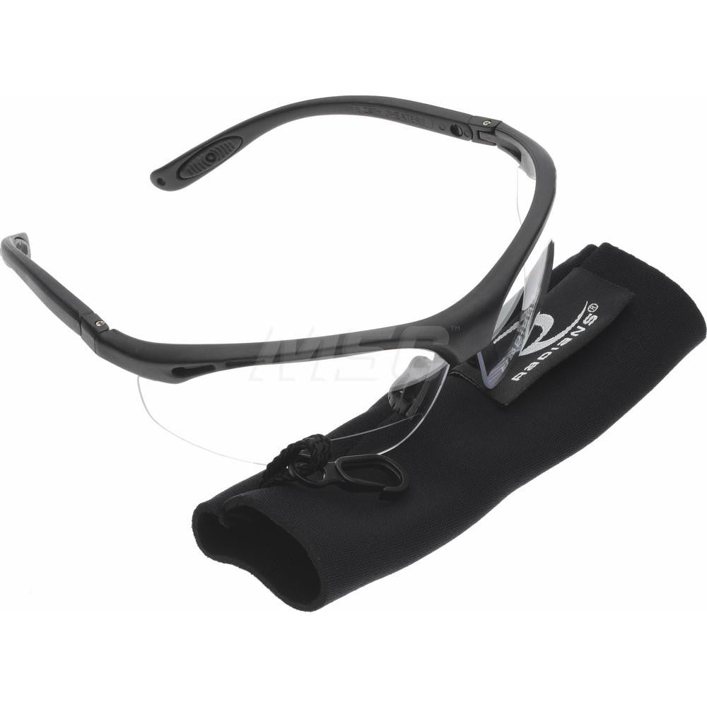 Radians CH1-125 Safety Glass Polycarbonate, Clear Lenses, Full-Framed