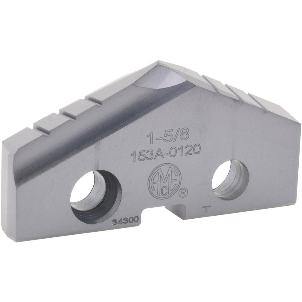 Allied Machine and Engineering 153A-0120 Spade Drill Insert 1-5/8" Dia, Seat Size 3, Cobalt, 132 deg Point