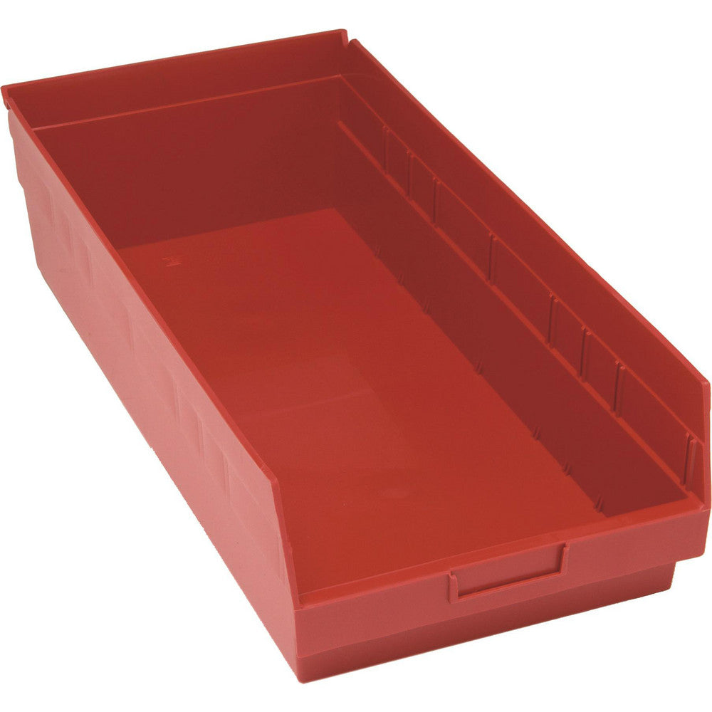 Quantum Storage QSB216RDCS Plastic Hopper Shelf Bin Red