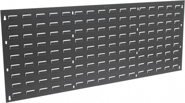 Quantum Storage QLP-4819 Bin Louvered Panel Use with Quantum Storage Systems - ALL QUS Bins, Gray