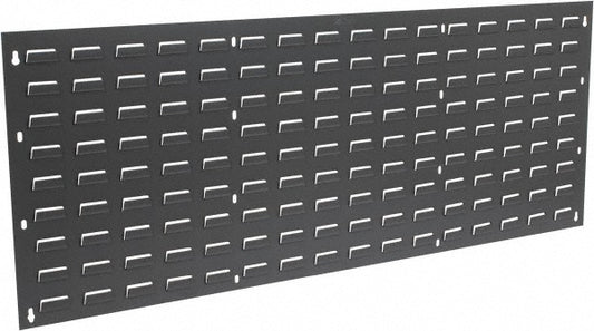 Quantum Storage QLP-4819 Bin Louvered Panel Use with Quantum Storage Systems - ALL QUS Bins, Gray
