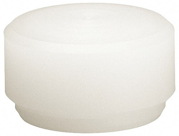Halder Inc 3508.045 1-49/64" Face Diam, Grade Hard, White Dead Blow Hammer Tip