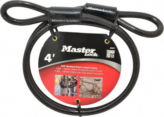 Master Lock 85DPF 4' Long Heavy Duty Cable