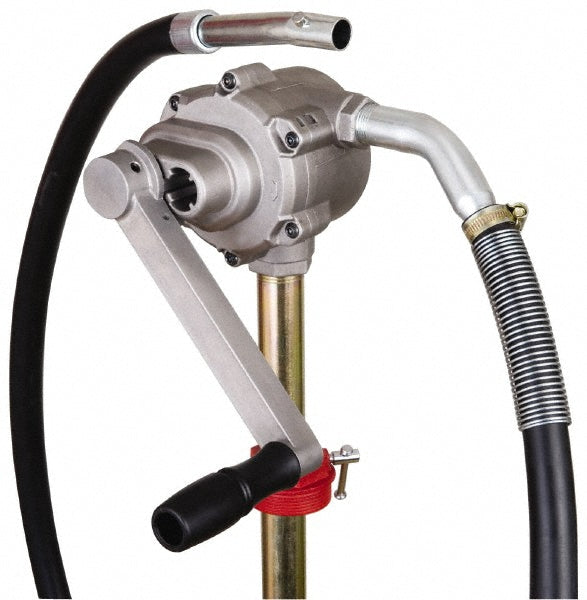 Pro-Lube GROZ RB/3H Rotary Hand Drum Pump 8 gal/Stroke, Oil Lubrication, Aluminum