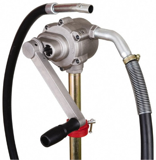 Pro-Lube GROZ RB/3H Rotary Hand Drum Pump 8 gal/Stroke, Oil Lubrication, Aluminum