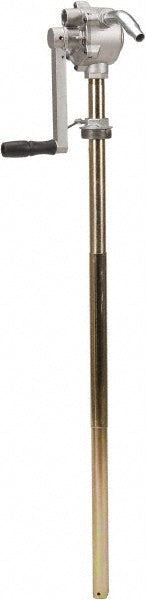 Pro-Lube RB/1V Rotary Hand Drum Pump 19 gal/Stroke, Oil Lubrication, Aluminum