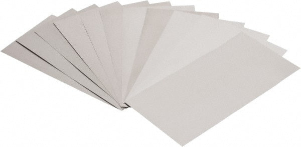 Precision Brand Products 16680 12 Piece, 0.001 to 0.015 Inch Thickness, Steel Shim Stock Sheet Assortment