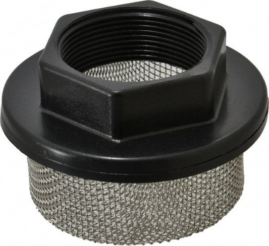 Flow Ezy Filters F16-10 10 Mesh, 189 LPM, 50 GPM, 4.2" Diam, Female Pipe Mounted Suction Screen Strainer