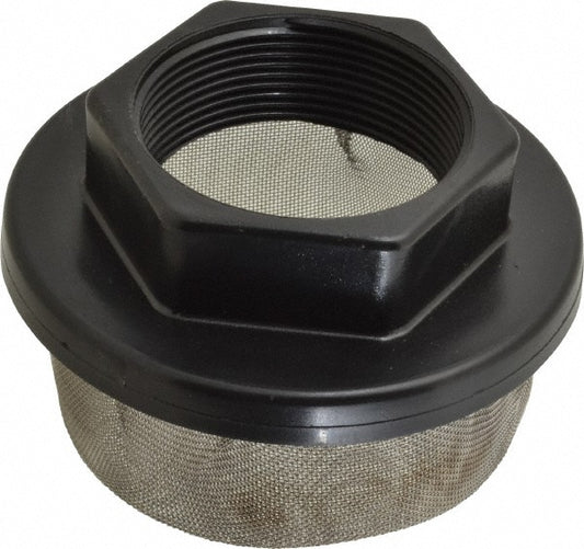 Flow Ezy Filters F16-30 30 Mesh, 189 LPM, 50 GPM, 4.2" Diam, Female Pipe Mounted Suction Screen Strainer