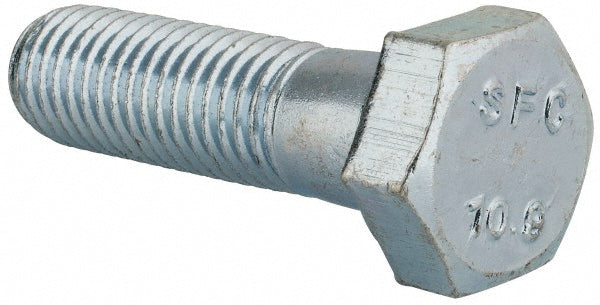 Value Collection 460415PS Hex Head Cap Screw M14x2, 50.00 mm Length Under Head, Grade 10.9 Steel, Zinc Finish