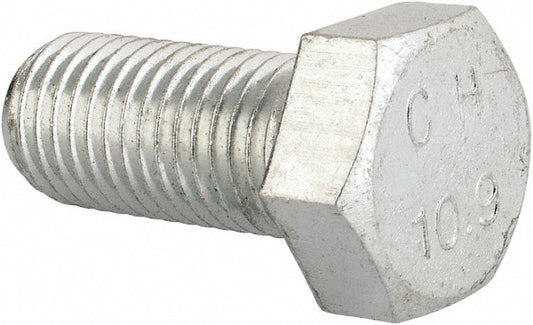Value Collection 460155PR Hex Head Cap Screw M16x2, 35.00 mm Length Under Head, Grade 10.9 Steel, Zinc Finish
