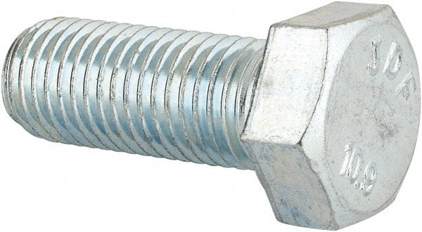 Value Collection 460157PR Hex Head Cap Screw M16x2, 40.00 mm Length Under Head, Grade 10.9 Steel, Zinc Finish