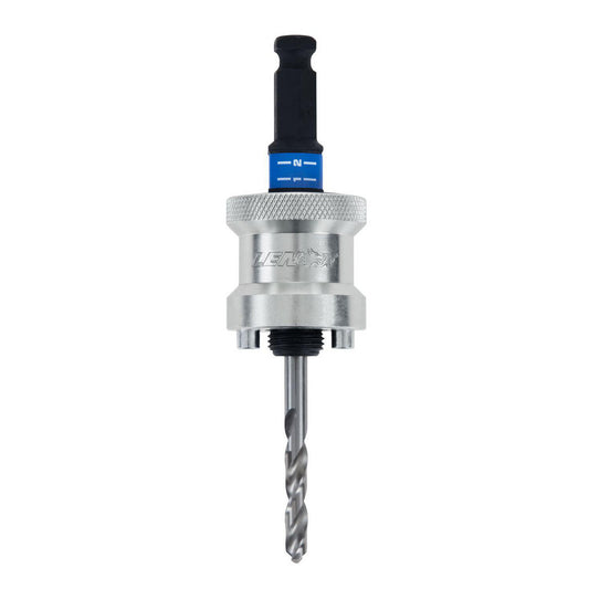 Lenox LXAH9912PBM Hole-Cutting Tool Arbors Tool Compatibility 1-1/4 to 6 in Hole Saws  Hole Saw Compatibility Lenox Hole Saws  Minimum Saw Diameter Compatibility 1.25in  Maximum Saw Diameter Compatibility 6in  Shank Type Hex  Integral Pilot Type No Pilot