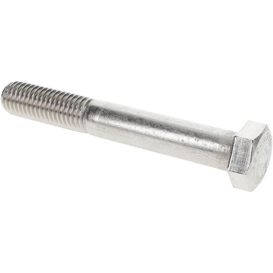 Value Collection 401448BR Hex Head Cap Screw 5/8-11, 4-1/2" Length Under Head, Grade 316 Stainless Steel, Bright/Uncoated Finish