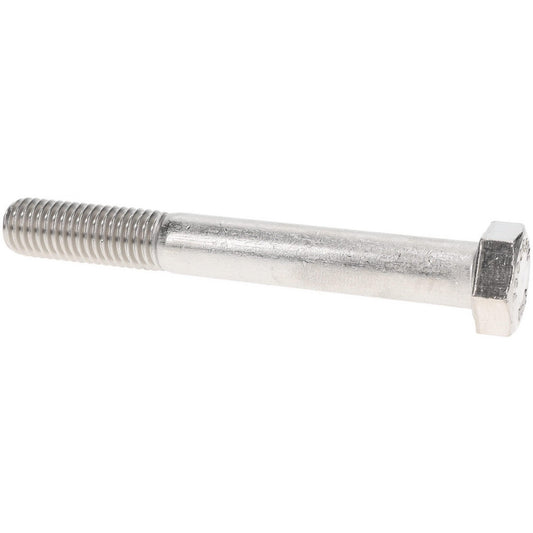 Value Collection 401450PR Hex Head Cap Screw 5/8-11, 5" Length Under Head, Grade 316 Stainless Steel, Bright/Uncoated Finish