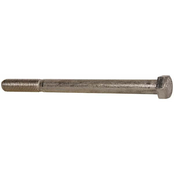 Value Collection R92412824 Hex Head Cap Screw 5/8-11, 8" Length Under Head, Grade 316 Stainless Steel, Bright/Uncoated Finish