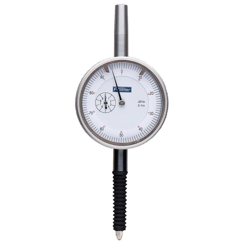 Fowler 52-520-450-0 Dial Drop Indicator 1.0000" Max Measurement, 0-100 Dial Reading, 0.001000" Accuracy