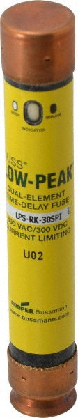 Cooper Bussmann LPS-RK-30SPI General Purpose Fuse Time Delay, RK1, 30.00 A