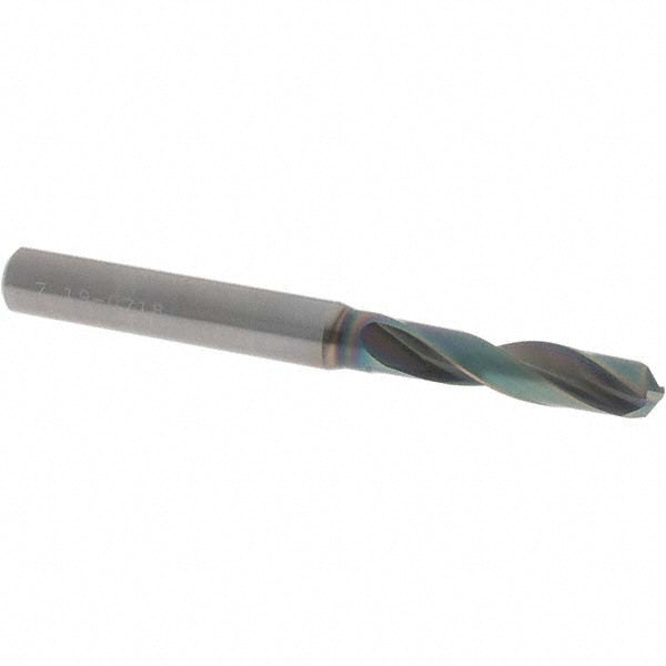 OSG HP243-2756 Screw Machine Length Drill Bit 7.00 mm (0.2756) Dia, 140 deg, Solid Carbide