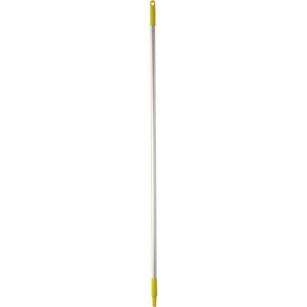 Vikan 29596 Aluminum Handle, 1", 57.5", Yellow