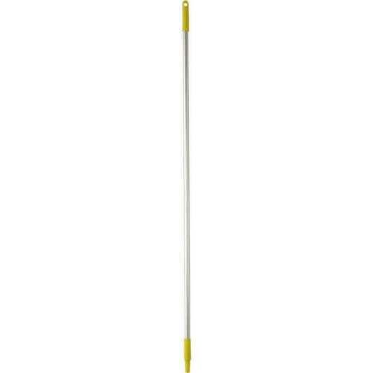 Vikan 29596 Aluminum Handle, 1", 57.5", Yellow