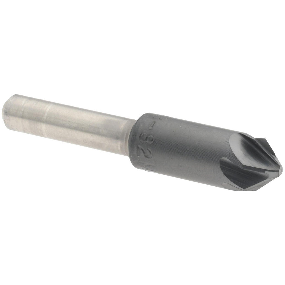 M.A. Ford 79B037502 Countersink 3/8" Head Dia, 82.00 deg Included Angle, 6 Flute, High-Speed Steel, Right Hand Cut