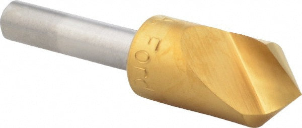 M.A. Ford 61T050003 Countersink 1/2" Head Dia, 90.00 deg Included Angle, 1 Flute, High-Speed Steel, Right Hand Cut