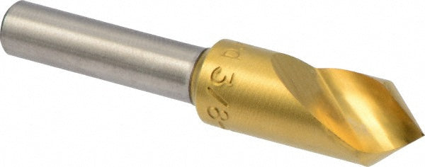 M.A. Ford 61T037502 Countersink 3/8" Head Dia, 82.00 deg Included Angle, 1 Flute, High-Speed Steel, Right Hand Cut
