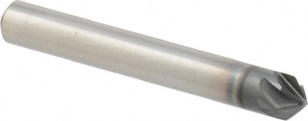 M.A. Ford 79B025003 Countersink 1/4" Head Dia, 90.00 deg Included Angle, 6 Flute, High-Speed Steel, Right Hand Cut