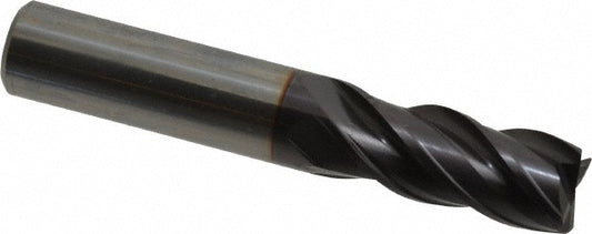Guhring 9031140127000 Corner Chamfer End Mill 1/2" Dia, 1" LOC, 4 Flute, Solid Carbide