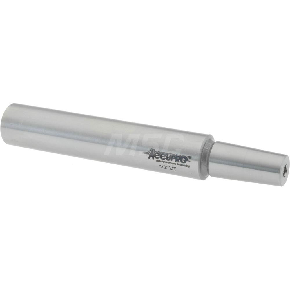 Accupro ECIL121000MSC Taper Drill Chuck Arbor JT1 Mount Taper, 1/2" Shank Dia