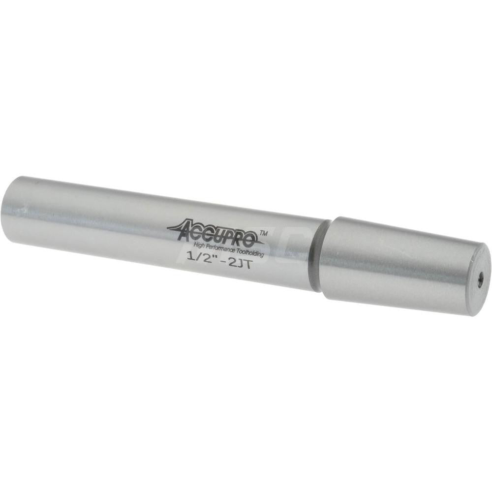 Accupro ECIL122000MSC Taper Drill Chuck Arbor JT2 Mount Taper, 1/2" Shank Dia
