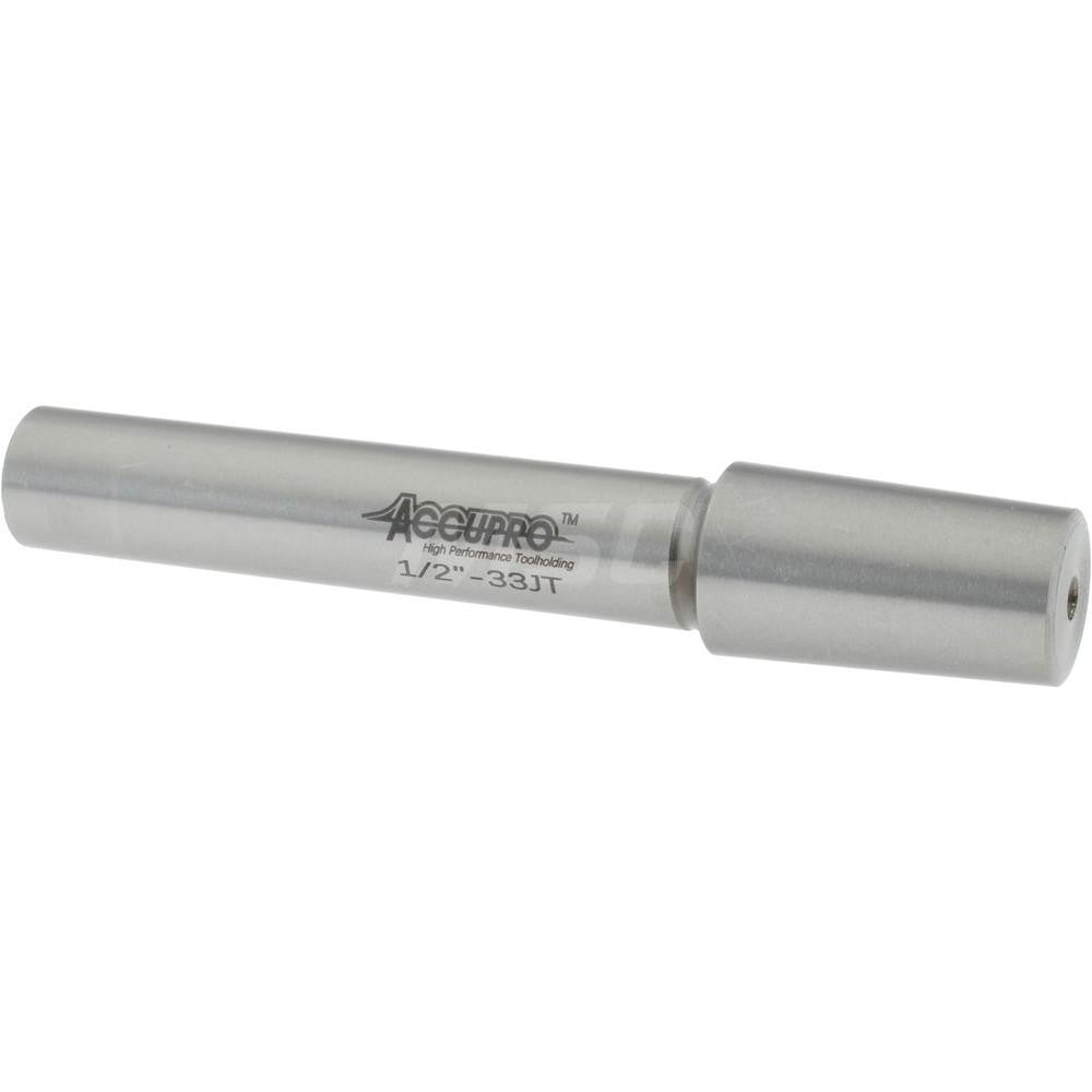 Accupro ECIL123300MSC Taper Drill Chuck Arbor JT33 Mount Taper, 1/2" Shank Dia