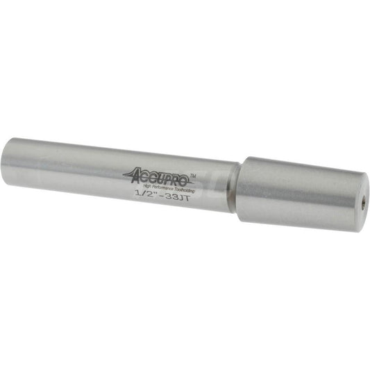 Accupro ECIL123300MSC Taper Drill Chuck Arbor JT33 Mount Taper, 1/2" Shank Dia